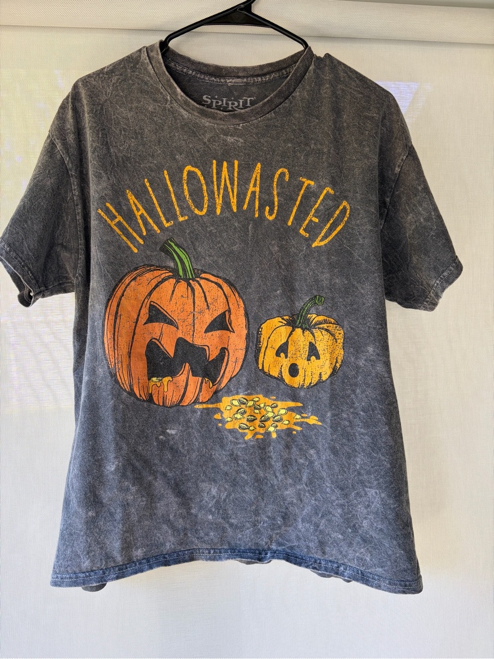 “Hallowasted' Pumpkin Graphic Tee